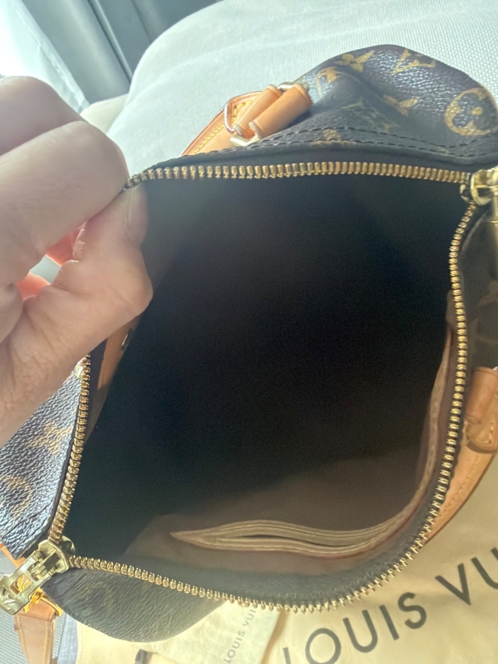 Pre-owned authentic Louis Vuitton speedy bandoulière NM 25 - Picture 3 of 16